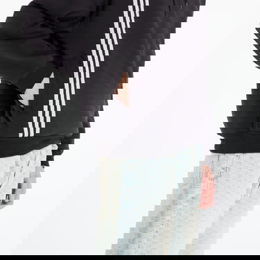 Суитчър adidas Performance Hoodie with Stripes Черно | JV9879, 1