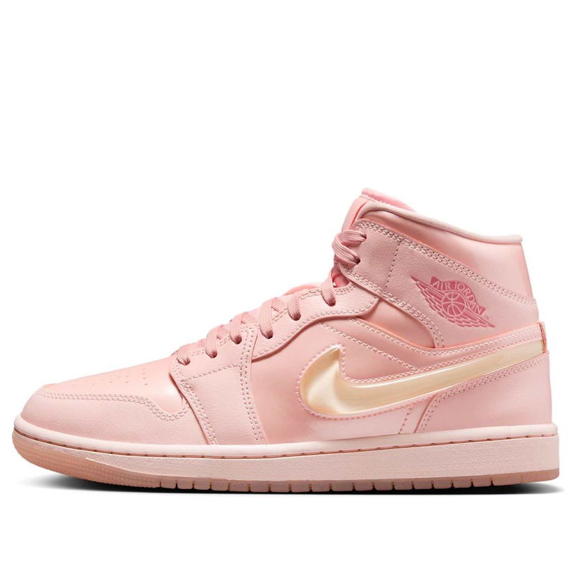 Облекло Jordan Air Jordan 1 Mid Patent Розово | HF3173-600