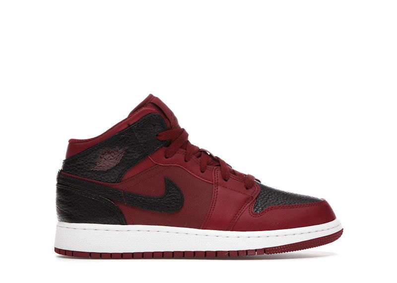 Кецове и обувки Jordan Air Jordan 1 Mid Бургунди | 554725-601, 0