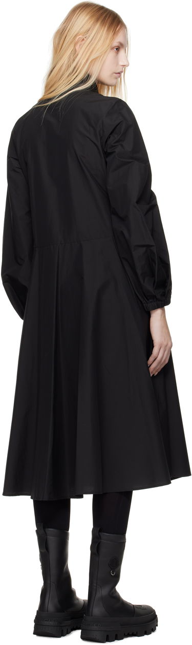 Pокля Moncler Moncler Front Zip Midi Dress Черно | K10932G000065977X, 2