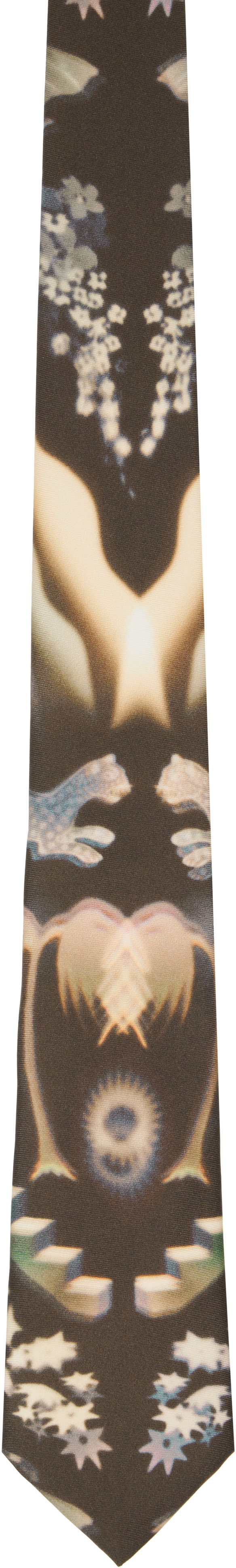 Шал Paul Smith Paul Smith Lumiere Print Tie Кафяво | M1A-0TIE-PT378-79, 0