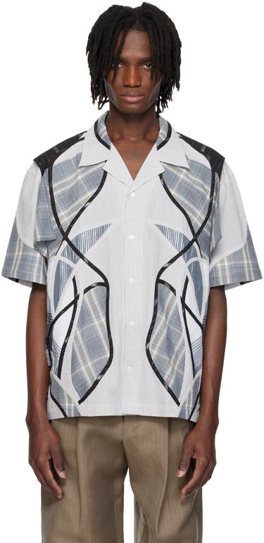 Риза Craig Green Craig Green Patchwork Short Sleeve Shirt Многоцветен | CGSS25CWOSHI57, 0