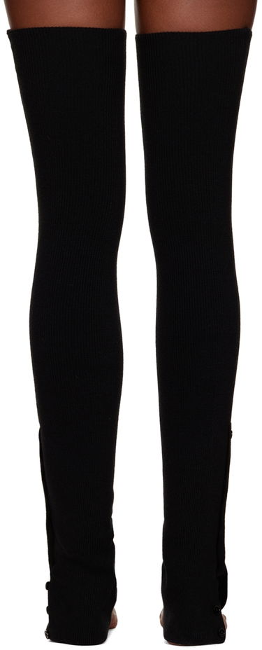 Ръкавици LEMAIRE Lemaire Buttoned Leg Warmers Черно | KN659 LK087, 3