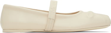 Облекло Marni Marni Little Bow Ballerina Flats Бежово | MJMS007700 P3628, 0