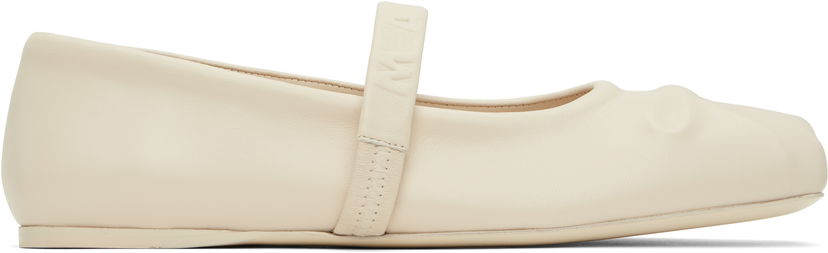 Облекло Marni Marni Little Bow Ballerina Flats Бежово | MJMS007700 P3628
