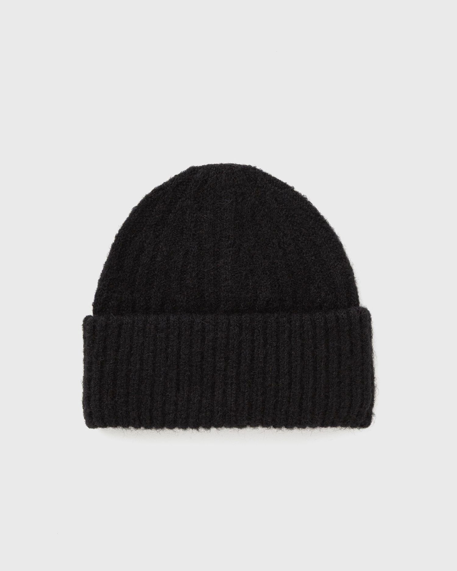 Шапка American Vintage EAST Knitted Beanie with Ribbed Cuff Черно | EAST22AH25-NOIR, 0