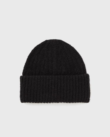 Шапка American Vintage EAST Knitted Beanie with Ribbed Cuff Черно | EAST22AH25-NOIR, 0