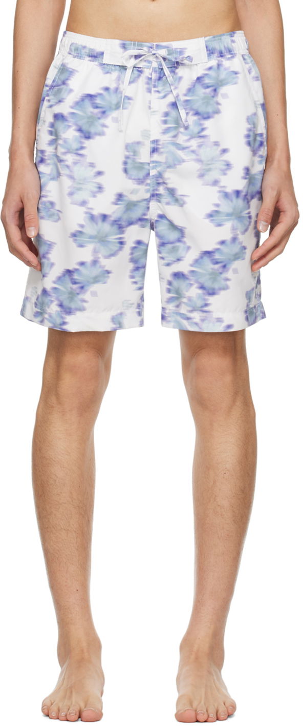 Бански ISABEL MARANT Hydra Swim Shorts Синьо | 24PMB0009HA-B1P01H