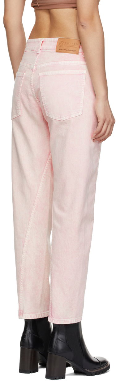 Дънки Stella McCartney Twisted Seam Jeans Розово | 604339SOH59, 2