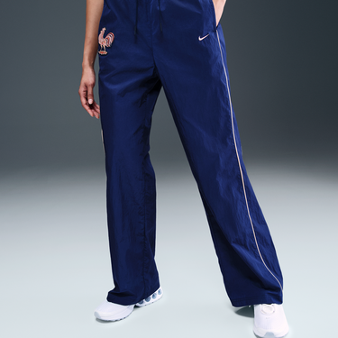 Спортни панталони Nike Nike Football FFF Windrunner High-Waisted Woven Pants Тъмно синьо | HJ4097-492, 4