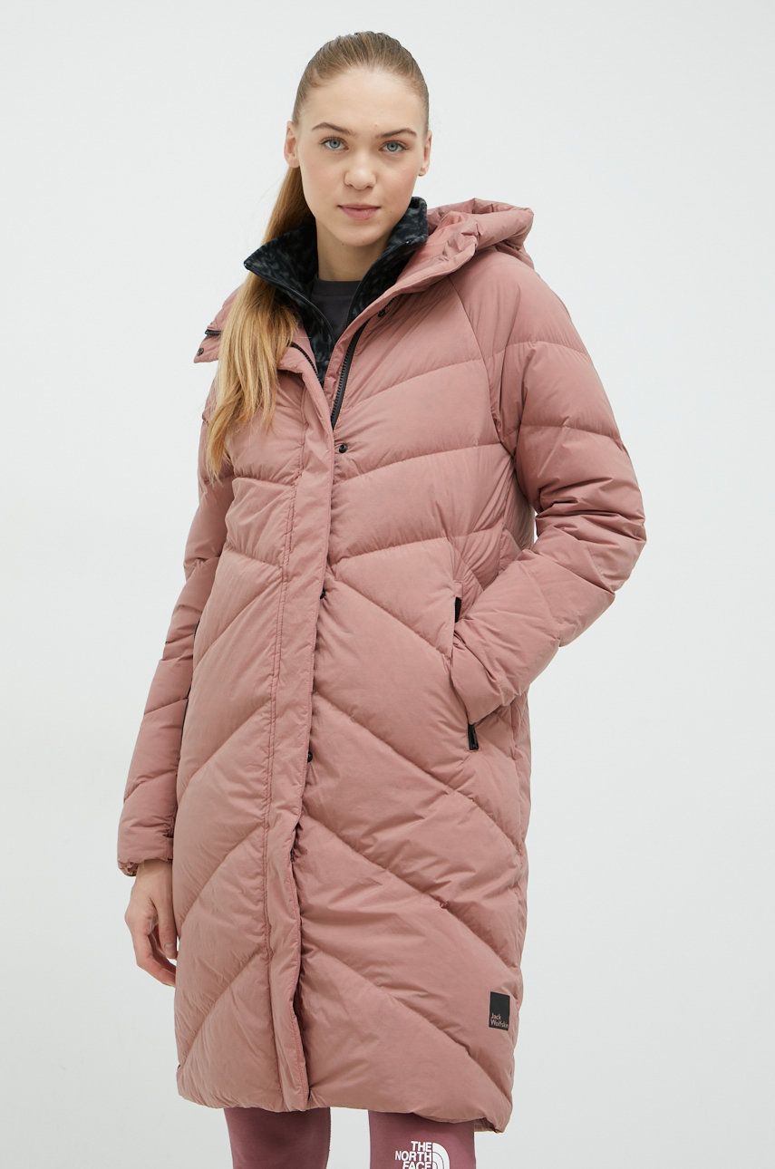 Парка Jack Wolfskin Marienplatz Water Repellent Breathable Jacket Розово | 1206971, 0