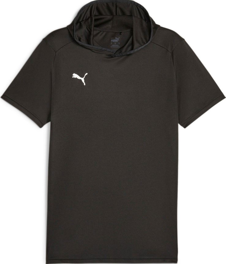 Фланелка Puma Hoops Team Hooded Short Sleeve Shooting Shirt Черно | 676636-01