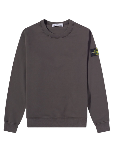 Пуловер Stone Island Garment Dyed Crewneck Сиво | 761563051-V0065