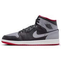 Кецове и обувки Jordan Air Jordan 1 Mid "Black/Cement Grey / Fire Red / Sail" Черно | DQ8426-006, 0