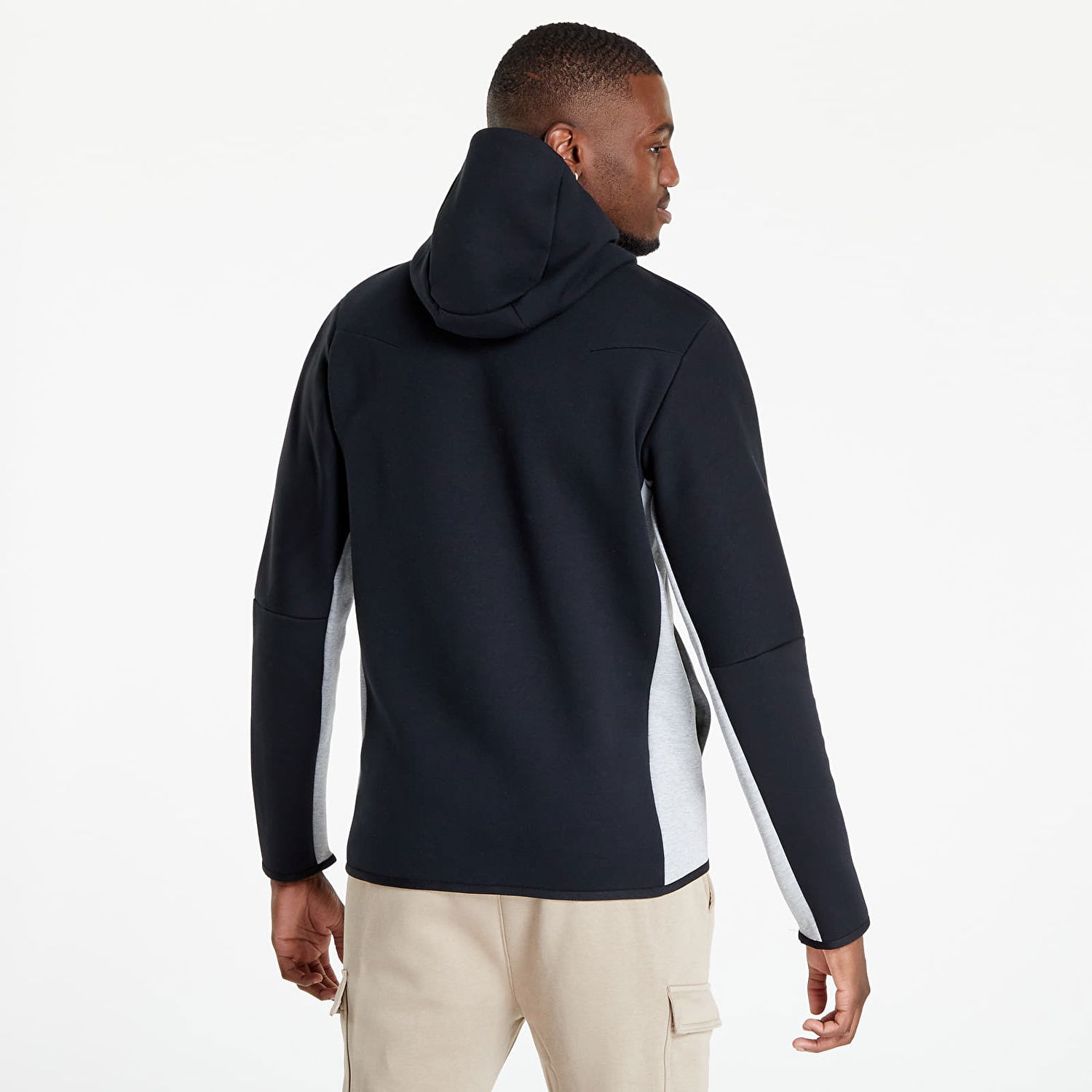 Суитчър Nike Tech Fleece Hoodie Full-Zip Черно | CU4489-016, 1