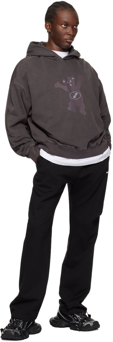 Суитчър We11done We11done Teddy Hoodie Кафяво | WD-TH3-22-727-U-CH, 3