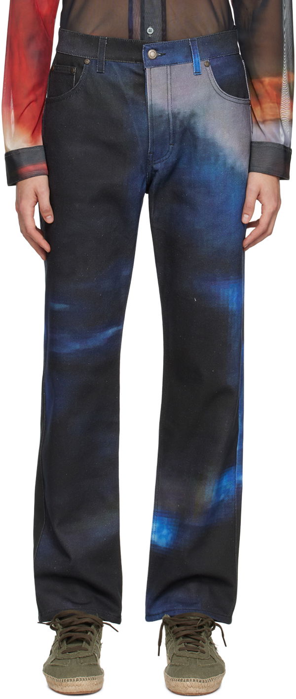 Дънки Serapis Serapis Exclusive Streams Jeans Синьо | FW21_DE_2, 0
