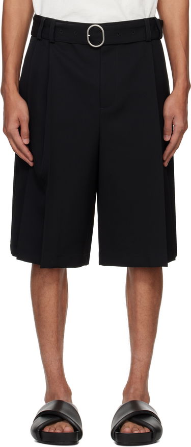 Къси панталони Jil Sander Jil Sander Belted Shorts Черно | J22KA0282_J40002, 0