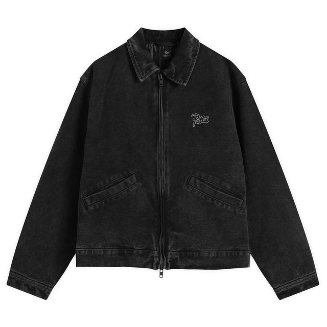 Washed Canvas Jacket, Size Small