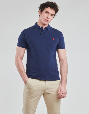 Поло тениска Polo by Ralph Lauren Polo Shirt Tee Тъмно синьо | 710795080007-NOS, 1