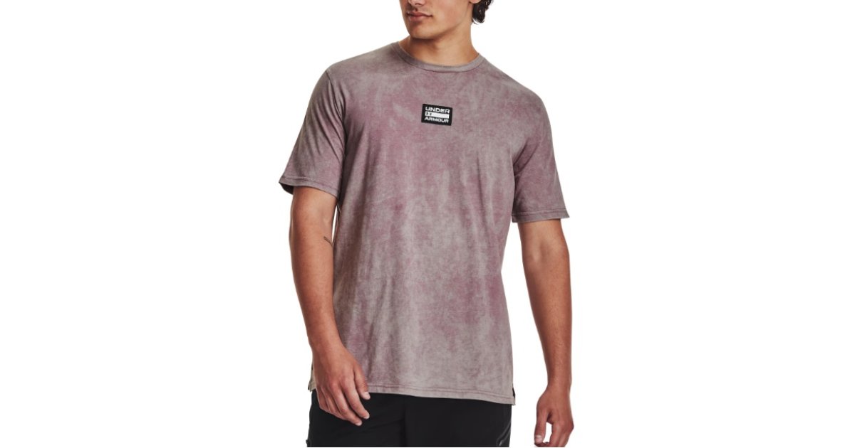 Тениска Under Armour Elevated Core Wash Розово | 1379552-500, 1