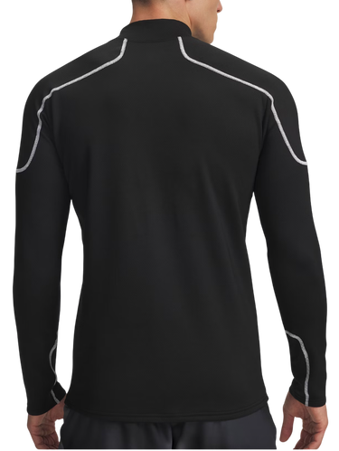 Тениска Under Armour Under Armour ColdGear Grid Mock Neck Long Sleeve T-Shirt Черно | 6007127-001, 1