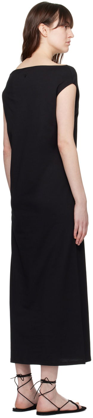 Pокля Loulou de Saison Loulou de Saison Martial Maxi Dress Черно | MARTIAL, 2