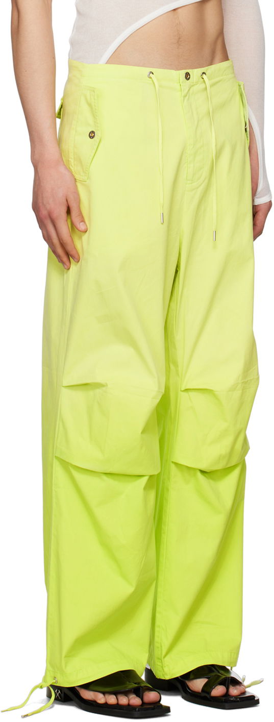 Карго панталони Dion Lee Sunfade Drawstring Trousers Зелено | C2126S23, 1