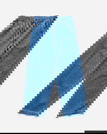 Карго панталони Carhartt WIP Double Knee Stone Washed Pants Синьо | A242055 106, 0
