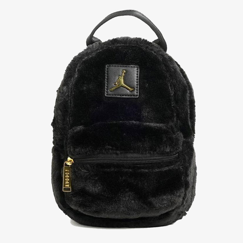 Раница Jordan Faux Fur Mini Backpack Черно | 2A9006-023