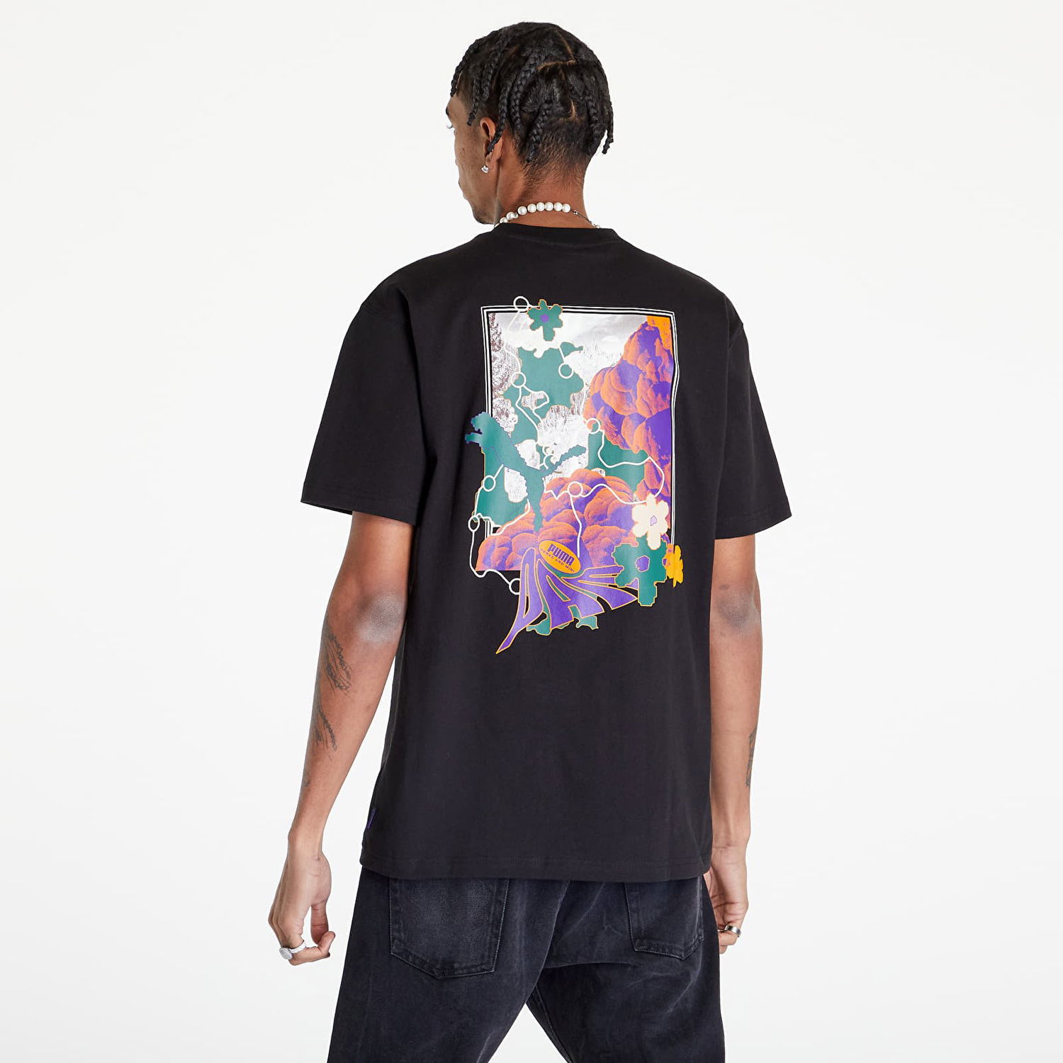 Тениска Puma x P.A.M. Graphic Tee Black Черно | 53600301, 0