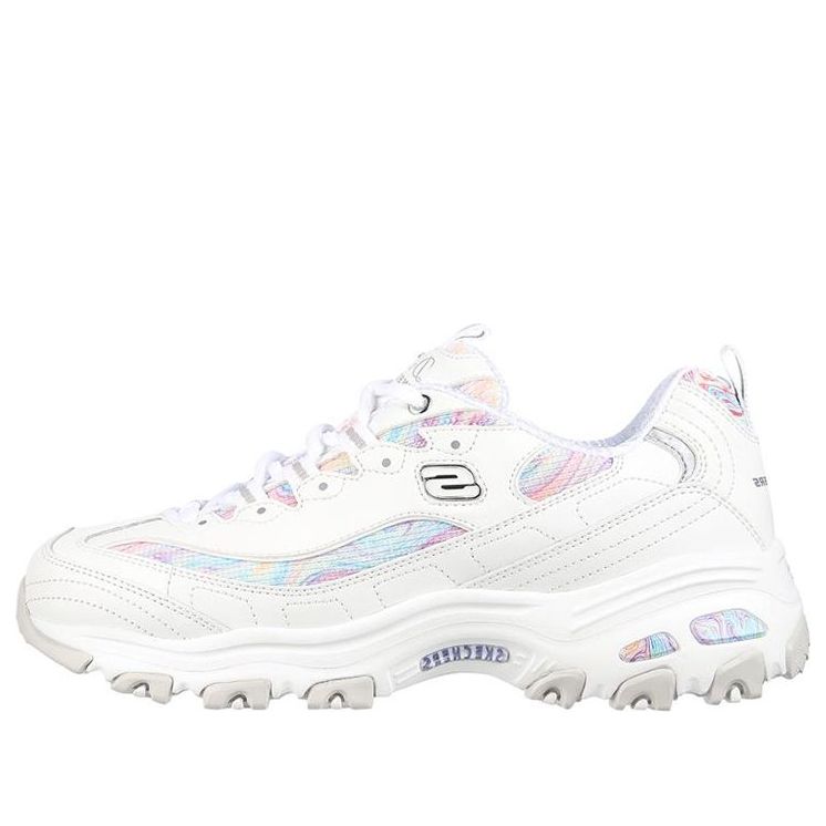 Кецове и обувки Skechers D'Lites Бяло | 149789-WMLT