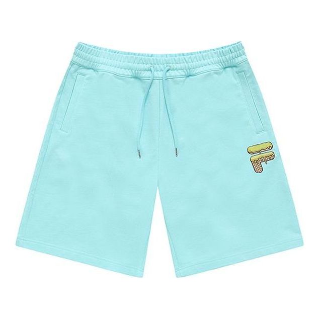 Къси панталони FILA FUSION Logo Print Shorts Синьо | T11U226601F-LB