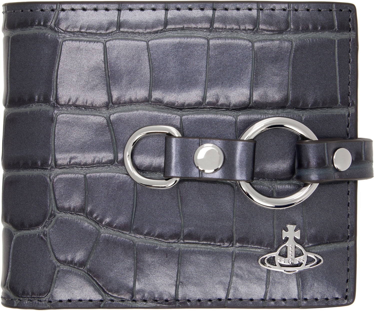 Портфейл Vivienne Westwood Vivienne Westwood Bondage Billfold Wallet Сиво | 51150037M-L00A2-, 0
