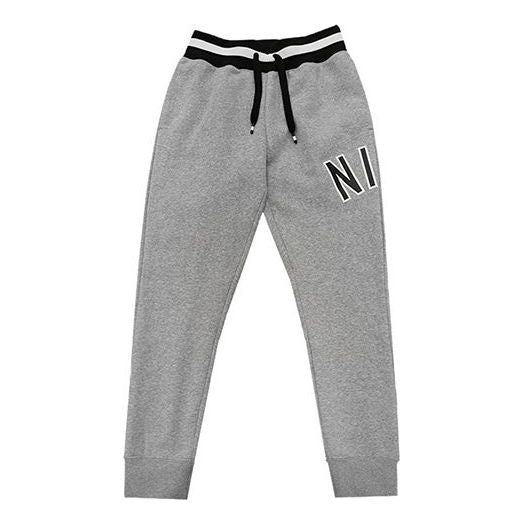 Спортни панталони Nike Slim Fit Fleece Long Pants Сиво | CN9128-063, 0
