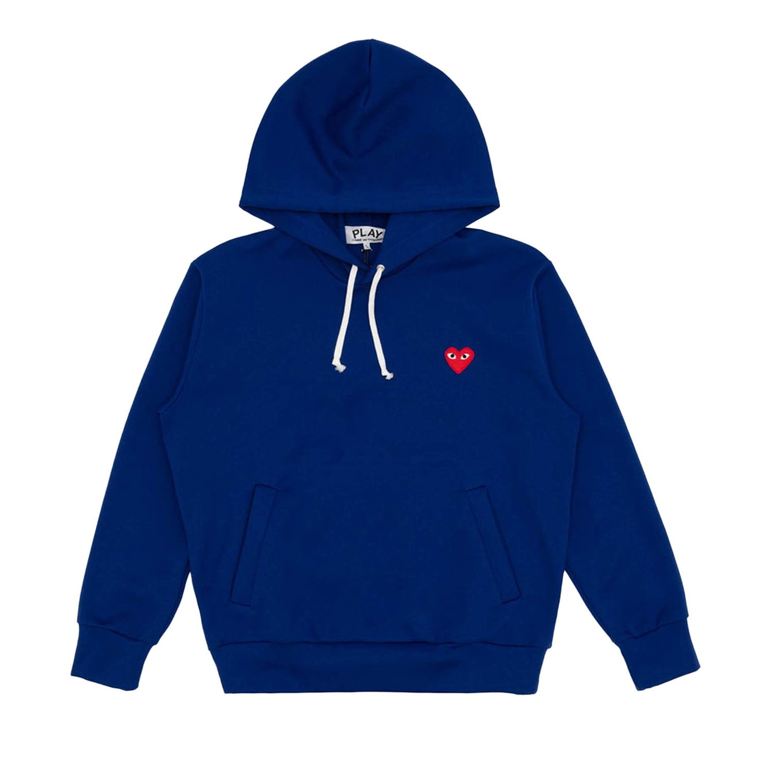 Суитчър Comme des Garçons Play Hoodie Тъмно синьо | AZ T174 051 2, 1
