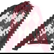 Fred Perry Argyle Track Jacket, Size Large