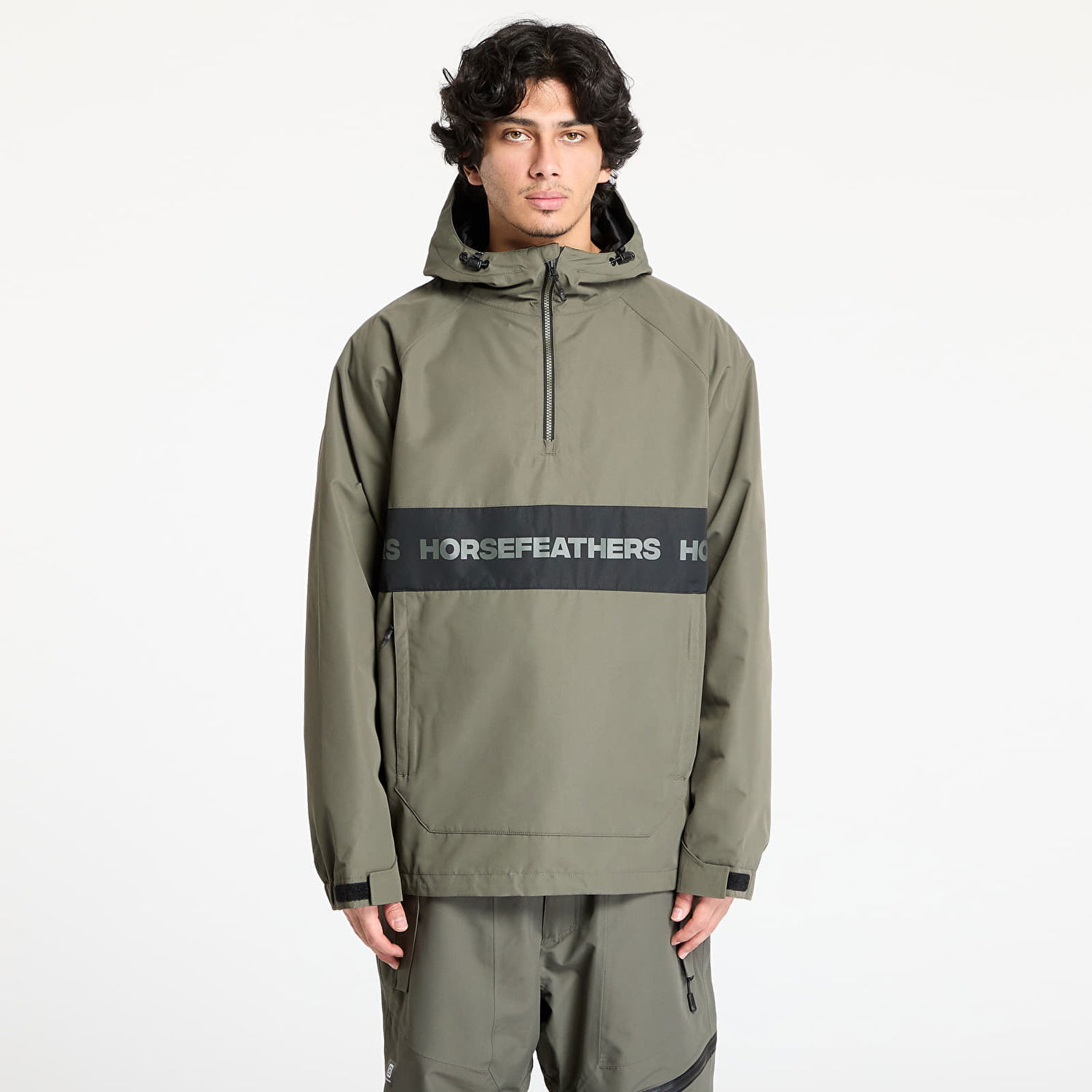 Ветровка Horsefeathers Horsefeathers Gordie Anorak Jacket Зелено | OM322E, 0