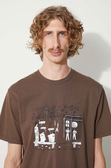 Тениска thisisneverthat Graphic Print T-Shirt Кафяво | TN231TTSST20, 4