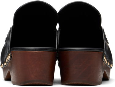 Облекло Tom Ford TOM FORD Whitney Leather Clogs Черно | W3609-LCL070G, 1