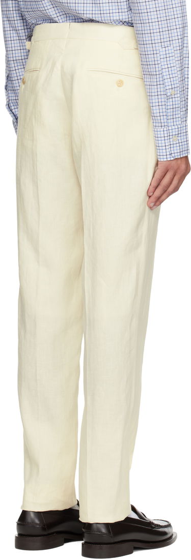 Панталони Polo by Ralph Lauren Polo Ralph Lauren Linen Suit Trousers Бежово | 715793698003, 2