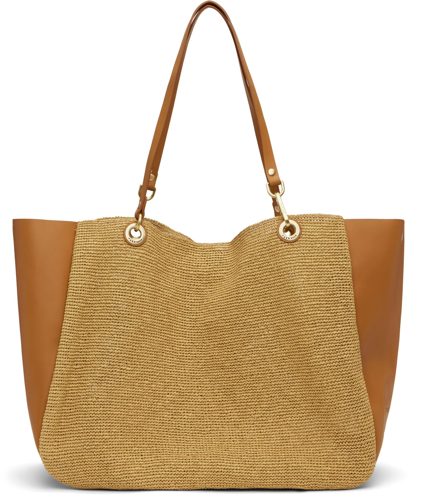 Голяма пазарска чанта rag & bone Rag & Bone Revival Summer City Tote Кафяво | WHH22S1001PS01, 0