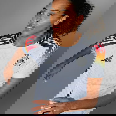 Фланелка adidas Performance Germany Women's Team 2024 Authentic Бяло | IZ1618, 4
