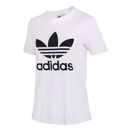 Тениска adidas Originals Originals Trefoil T-Shirt Бяло | CV9889, 0