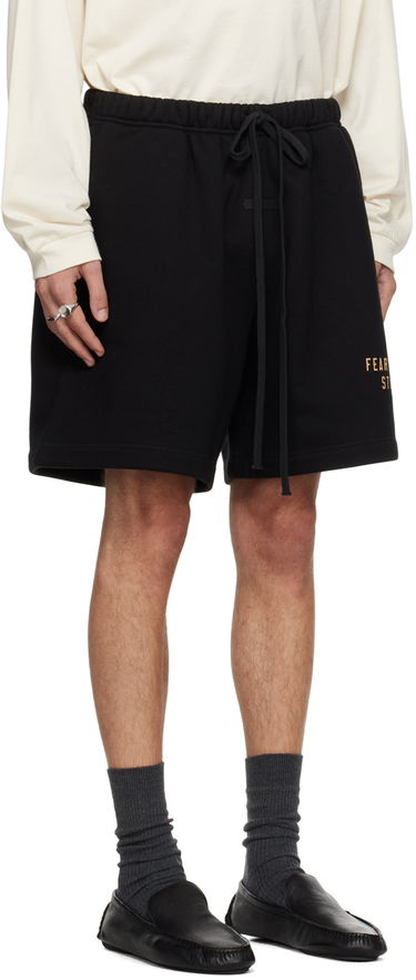 Къси панталони Fear of God Designer Soccer Shorts Черно | 160BT242000F, 1