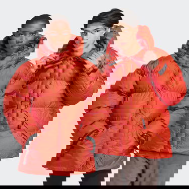 Пухо яке adidas Originals Stella McCartney x Mid-Length Padded Winter Jacket Червено | IA9125, 0