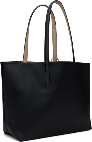 Голяма пазарска чанта Lacoste Lacoste Anna Reversible Tote Черно | NF2142AA_A91, 2