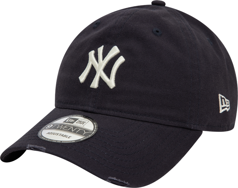 Шапка с козирка New Era New York Yankees Distressed 9TWENTY Adjustable Cap Тъмно синьо | 60595226-60595226