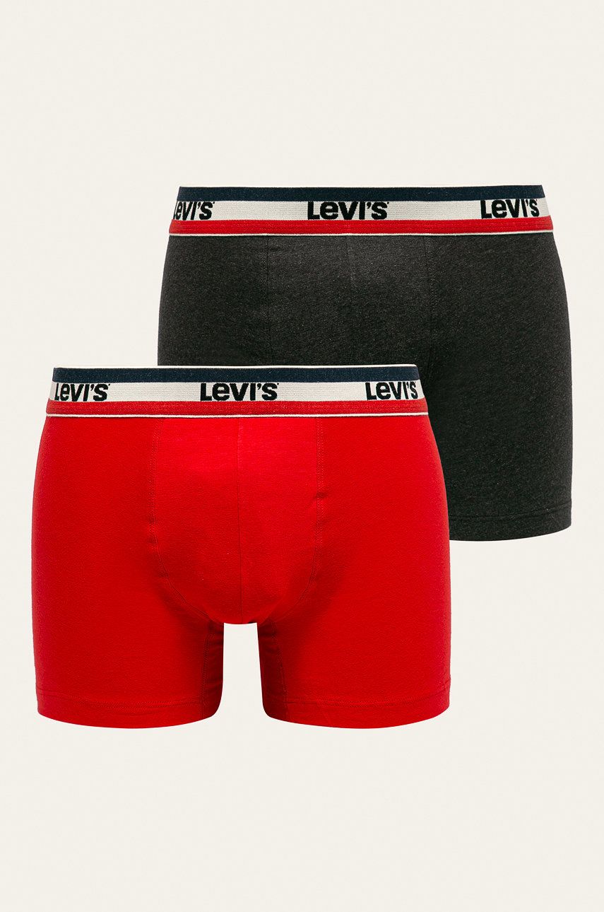 Боксерки Levi's ® 2Pack Boxer Brief Многоцветен | 37149-0205, 0