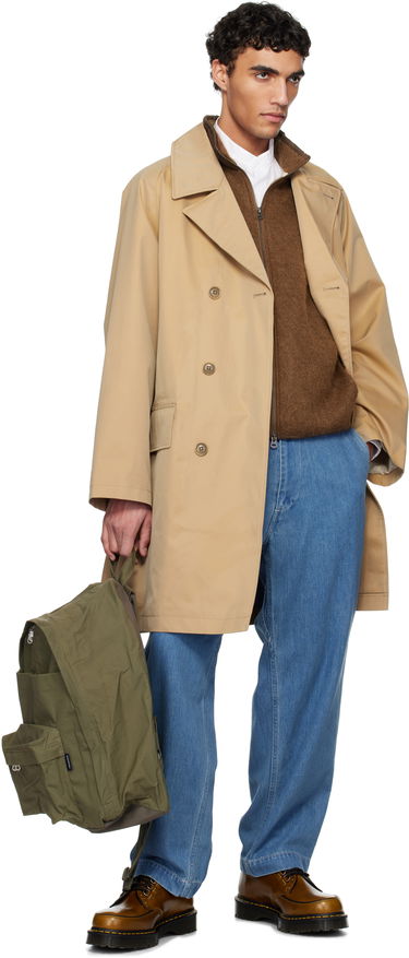 Палта NANAMICA Nanamica 2L GORE-TEX Double Breasted Coat Бежово | S25SB033U, 3